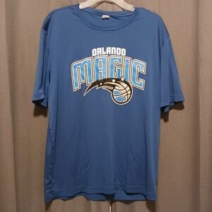 Orlando Magic Sport Tek T-Shirt Fox Sports Florida NBA Basketball‎ Blue